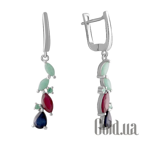 Серьги с подвесками Fresh Jewelry, Серебряные серьги с рубинами, сапфирами и изумрудами
Серьги с подвесками Fresh Jewelry, Серебряные серьги с рубинами, сапфирами и изумрудами
