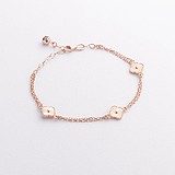 Женский золотой браслет