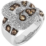 Женское золотое кольцо с бриллиантами, 1685935