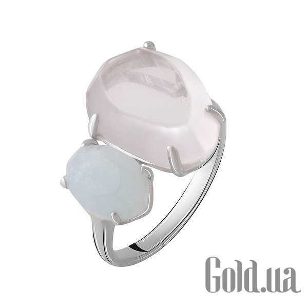 Женские кольца Fresh Jewelry, Женское серебряное кольцо с аквамарином и кварцем, 19
Женские кольца Fresh Jewelry, Женское серебряное кольцо с аквамарином и кварцем, 19