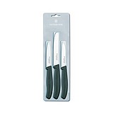 Victorinox Набор кухонный SwissClassic 3 ножа с черной ручкой Vx67113.3, 081331
