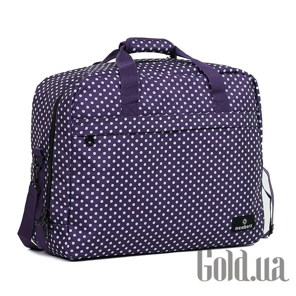 Дорожная сумка Members, Фиолетовый;белый, Дорожная сумка Essential On-Board Travel Bag 40 Purple Polka
Дорожная сумка Members, Фиолетовый;белый, Дорожная сумка Essential On-Board Travel Bag 40 Purple Polka
