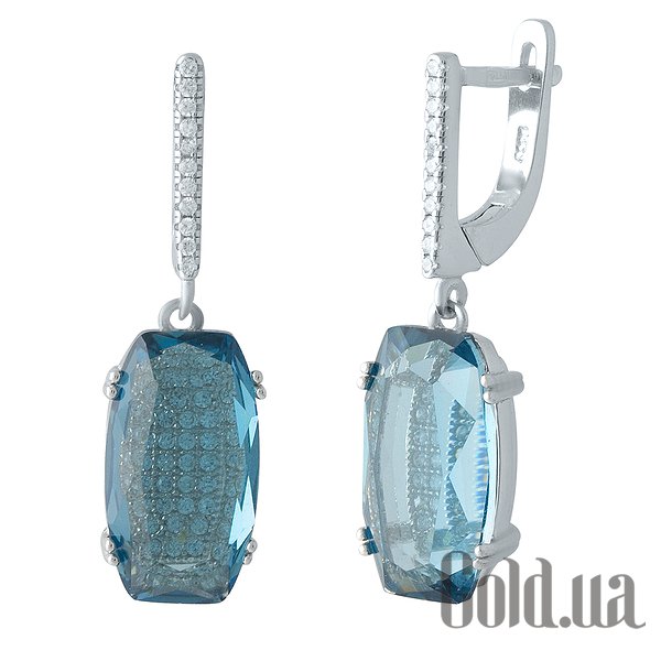 Серьги с подвесками Fresh Jewelry, Серебряные серьги с синт. топазами и куб. циркониями
Серьги с подвесками Fresh Jewelry, Серебряные серьги с синт. топазами и куб. циркониями