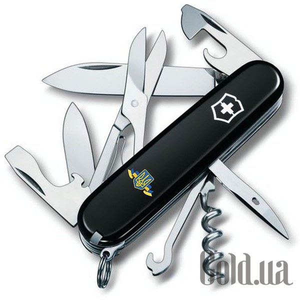 

Нож Victorinox, Мультитул Climber Ukraine 13703.3_T1010u