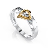 Золотое кольцо с бриллиантами, 1680072