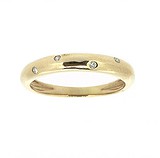 Золотое обручальное кольцо с бриллиантами, 1776328