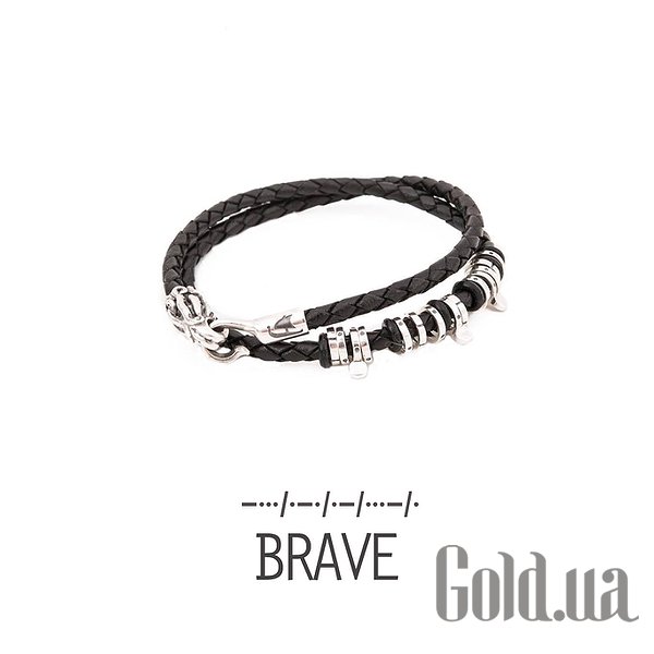 Шнурок на руку Morza, Кожаный шнурок на руку с вставками из серебра, 19
Шнурок на руку Morza, Кожаный шнурок на руку с вставками из серебра, 19