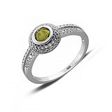 Купить Женское серебряное кольцо с куб. циркониями (RJ2833-Rol) стоимость 720 грн., в каталоге Gold.ua