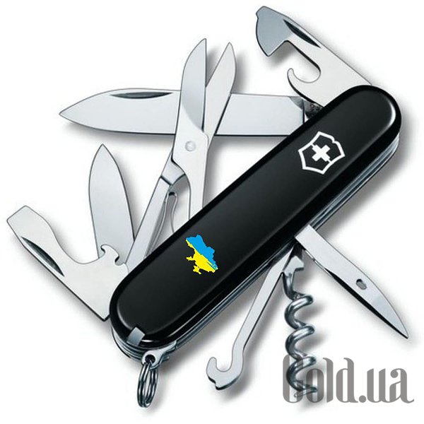 

Нож Victorinox, Мультитул Climber Ukraine 13703.3_T1166u