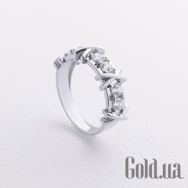 Кольцо Украина, Женское золотое кольцо с куб. циркониями, 17.5
Кольцо Украина, Женское золотое кольцо с куб. циркониями, 17.5