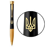 Parker Шариковая ручка Urban 17 UKRAINE Muted Black GT BP Трезубец 30035_T001y, 1778126