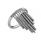 Купить Nina Ricci Женское серебряное кольцо с куб. циркониями (70263221108) стоимость 5624 грн., в интернет-магазине Gold.ua