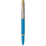 Parker Перьевая ручка Parker 51Premium Turquoise GT FP F 56 411, 1773779