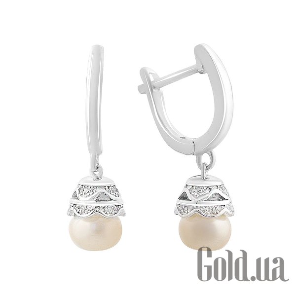 Серьги с подвесками Fresh Jewelry, Серебряные серьги с куб. циркониями и культив. жемчугом
Серьги с подвесками Fresh Jewelry, Серебряные серьги с куб. циркониями и культив. жемчугом