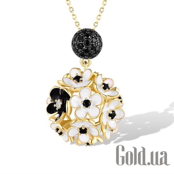 Женские кулоны Lurie Jewelry, Серебряный кулон с куб. циркониями, шпинелью и эмалью в позолоте
Женские кулоны Lurie Jewelry, Серебряный кулон с куб. циркониями, шпинелью и эмалью в позолоте