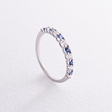 Женское золотое кольцо с бриллиантами и сапфирами, 1778903