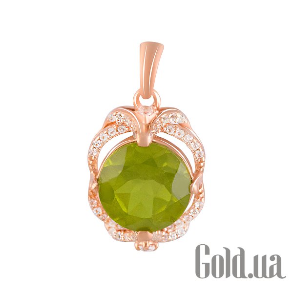 Женские кулоны Fresh Jewelry, Серебряный кулон с куб. циркониями и султанитом в позолоте
Женские кулоны Fresh Jewelry, Серебряный кулон с куб. циркониями и султанитом в позолоте