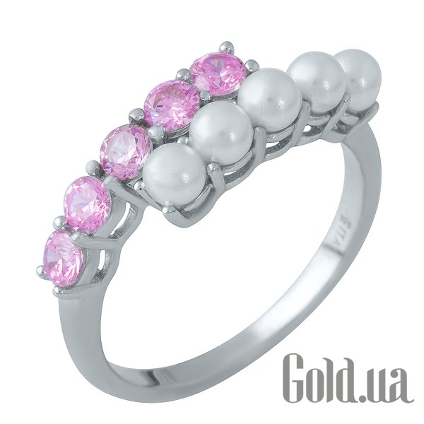 Женские кольца Fresh Jewelry, Женское серебряное кольцо с куб. циркониями и перламутром, 18
Женские кольца Fresh Jewelry, Женское серебряное кольцо с куб. циркониями и перламутром, 18