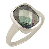 Купить Женское серебряное кольцо с топазом (1456477) стоимость 1760 грн., в магазине Gold.ua