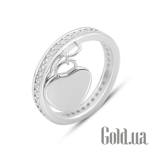 

Кольцо Fresh Jewelry, Серебряное кольцо с куб. циркониями, 16.5
