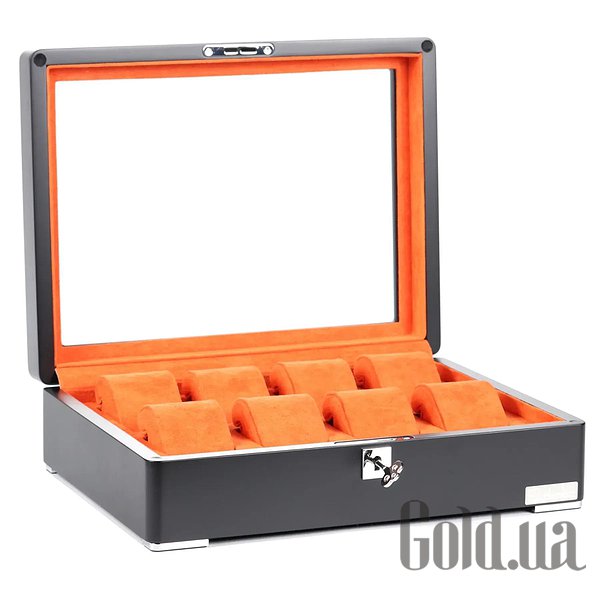 Шкатулка для часов Salvadore, Шкатулка для часов WB/3420/8.BL-OR
Шкатулка для часов Salvadore, Шкатулка для часов WB/3420/8.BL-OR