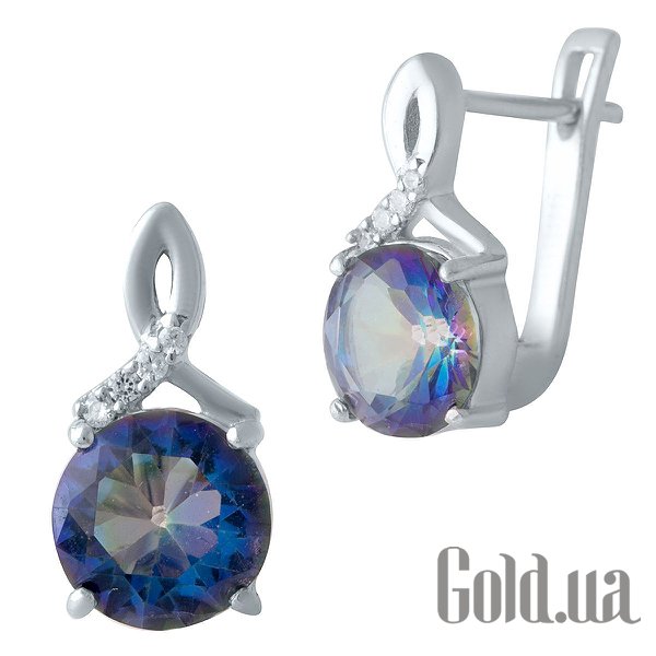 Серьги Fresh Jewelry, Серебряные серьги с топазами и куб. циркониями
Серьги Fresh Jewelry, Серебряные серьги с топазами и куб. циркониями