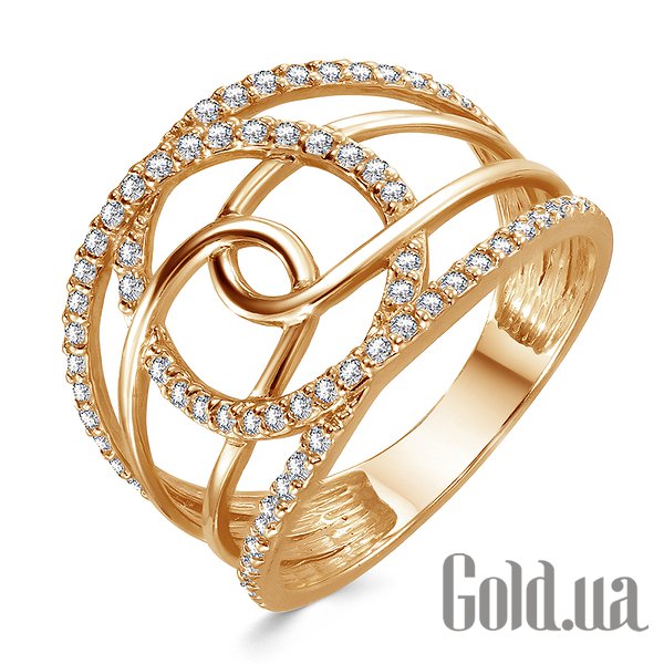 Кольцо Украина, Женское золотое кольцо с куб. циркониями, 17
Кольцо Украина, Женское золотое кольцо с куб. циркониями, 17