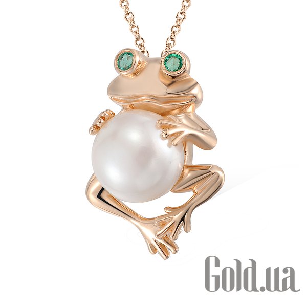 Женский кулон Lurie Jewelry, Золотой кулон с жемчугом и изумрудами
Женский кулон Lurie Jewelry, Золотой кулон с жемчугом и изумрудами