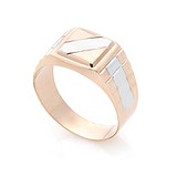 Купить недорого Мужское золотое кольцо (onxк05130) ,цена 12040 грн. в Украине в интернет-магазине Gold.ua