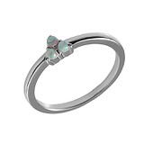 Женское серебряное кольцо с опалами, 1760250