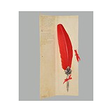 Dallaiti Гусиное перо Piu31 красное, 1746684
