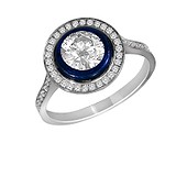 Victor Mayer Золотое кольцо с бриллиантами, 1606654