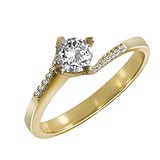 Tramontano Gioielli Золотое кольцо с бриллиантами