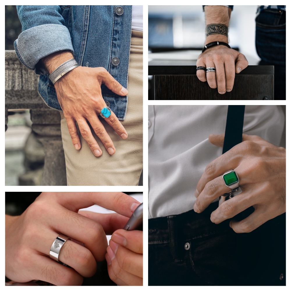 На каких пальцах носят кольца мужчины и их значение