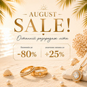 AUGUST 2026 SALE