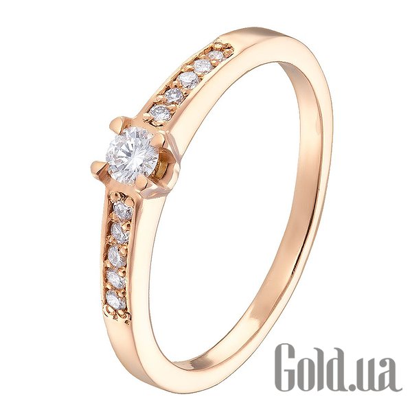 

Кольцо Fresh Jewelry, Золотое кольцо с бриллиантами, 18