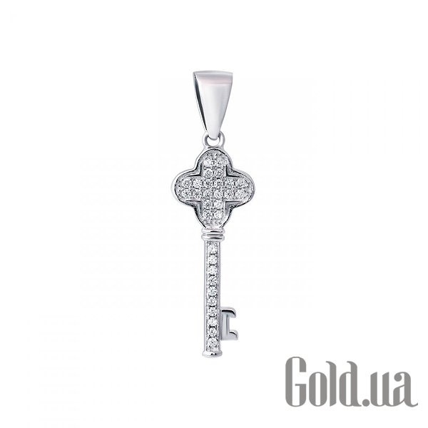 

Женские кулоны Lurie Jewelry, Серебряный кулон с куб. циркониями