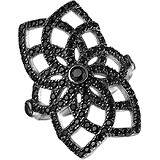 Женское серебряное кольцо с куб. циркониями, 1623296