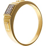Женское золотое кольцо с бриллиантами, 1673216