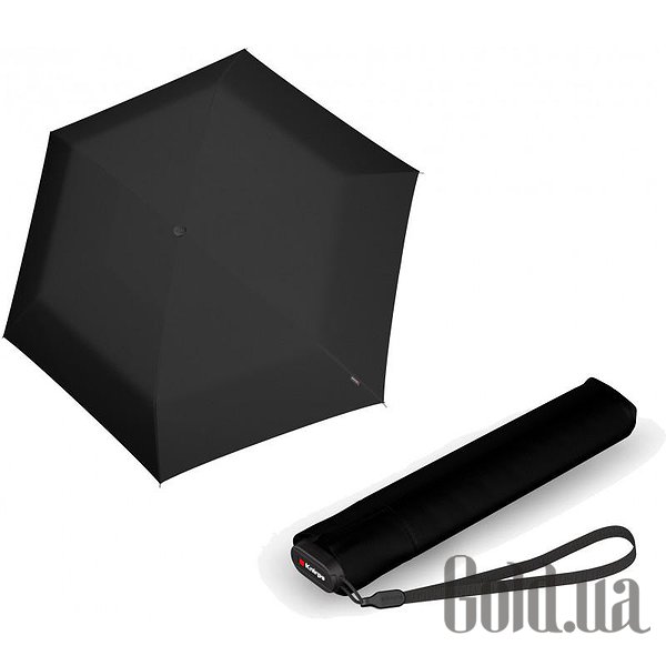 

Зонт Knirps, Черный, Зонт Ultra Slim Manual Kn95 0050 1001
