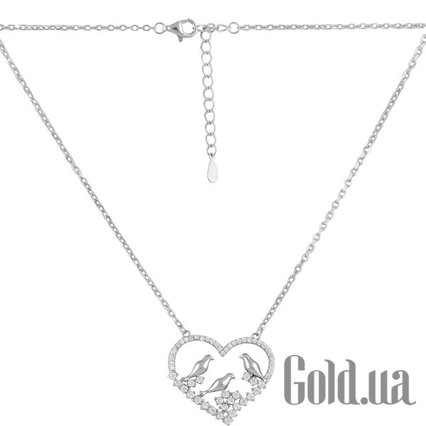 

Женские колье Fresh Jewelry, Серебряное колье с куб. циркониями, 40