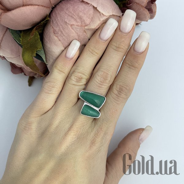 

Женские кольца Fresh Jewelry, Женское серебряное кольцо с кошачьим глазом, 17.5