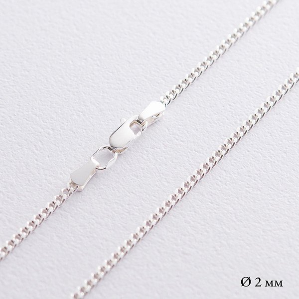 Серебряная цепь onxбс10063 – изображение 2