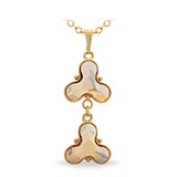 Кулон з ланцюжком з кристалами Swarovski, 822528
