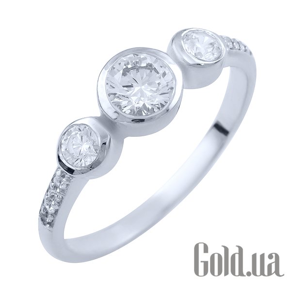 

Кольцо Fresh Jewelry, Серебряное кольцо с куб. циркониями, 16.5