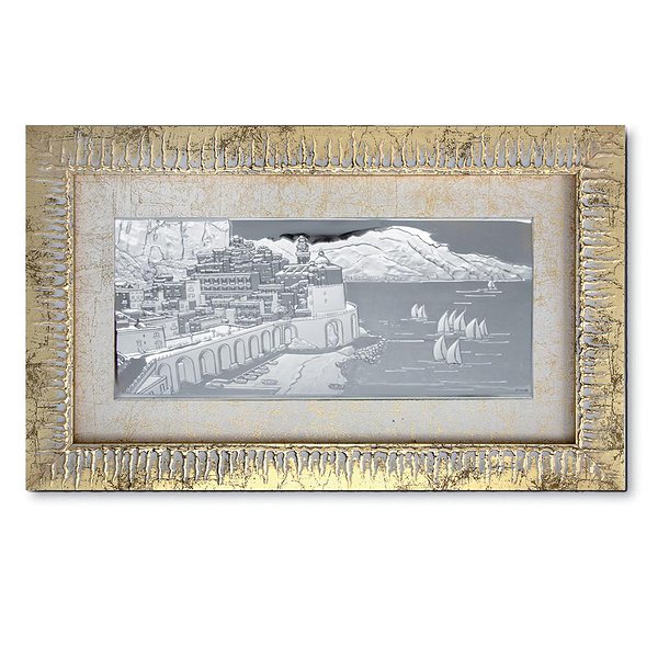 Linea Argenti Картина "Башня у моря" QOS213P/24