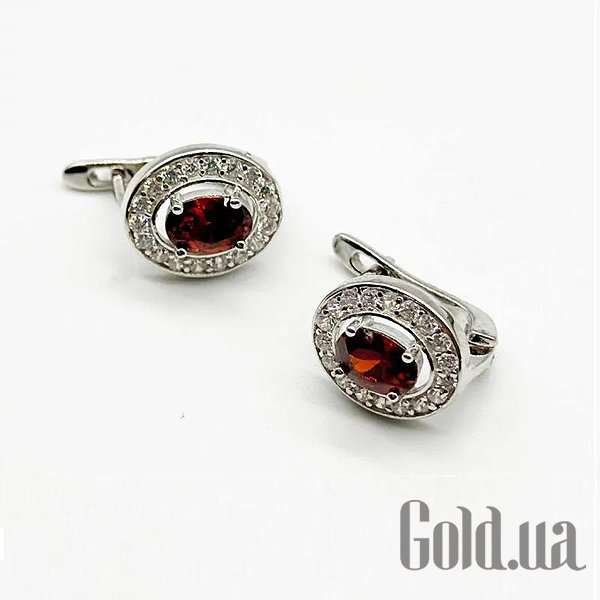 

Серьги Silvex925, Серебряные серьги с куб. циркониями