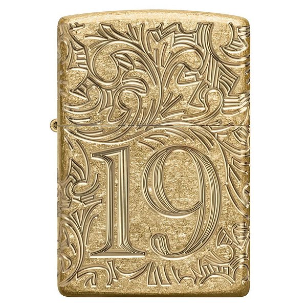 Zippo Запальничка Armor® Tumbled Brass 1932 Filigree Design 46776 zp46776 – зображення 2