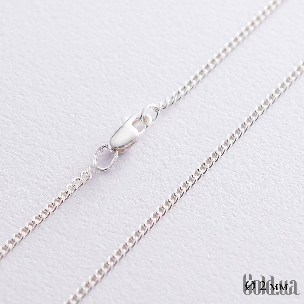 Серебряная цепь onxбс10053 – изображение 2
