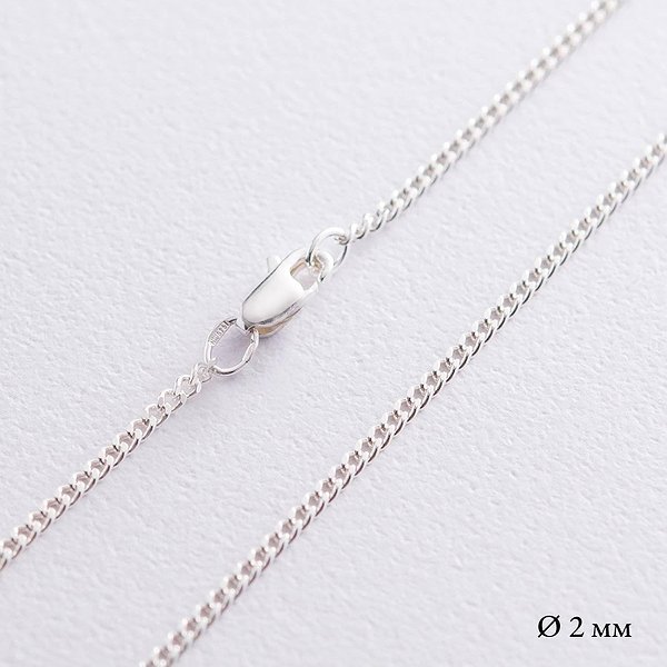 Серебряная цепь onxбс10053 – изображение 2
